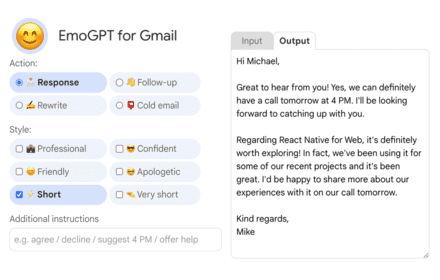 EmoGPT: Secure ChatGPT Email Writer for Gmail Preview image 0