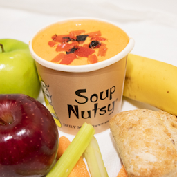 Tomato Roasted Pepper Fusion Soup Meal