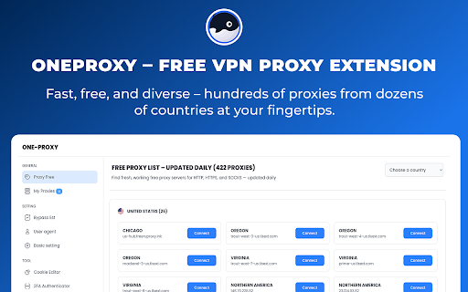 OneProxy – Free VPN Proxy Extension