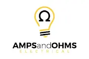 Amps and Ohms Electrical Logo