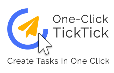 One-Click TickTick Preview image 0