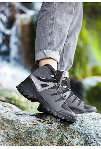 Title 5, Mens High-top Hiking Shoes Tourist Hiking Boot...
