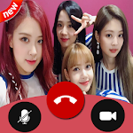 Cover Image of Скачать Black pink call you: Fake Video Call 1.3 APK