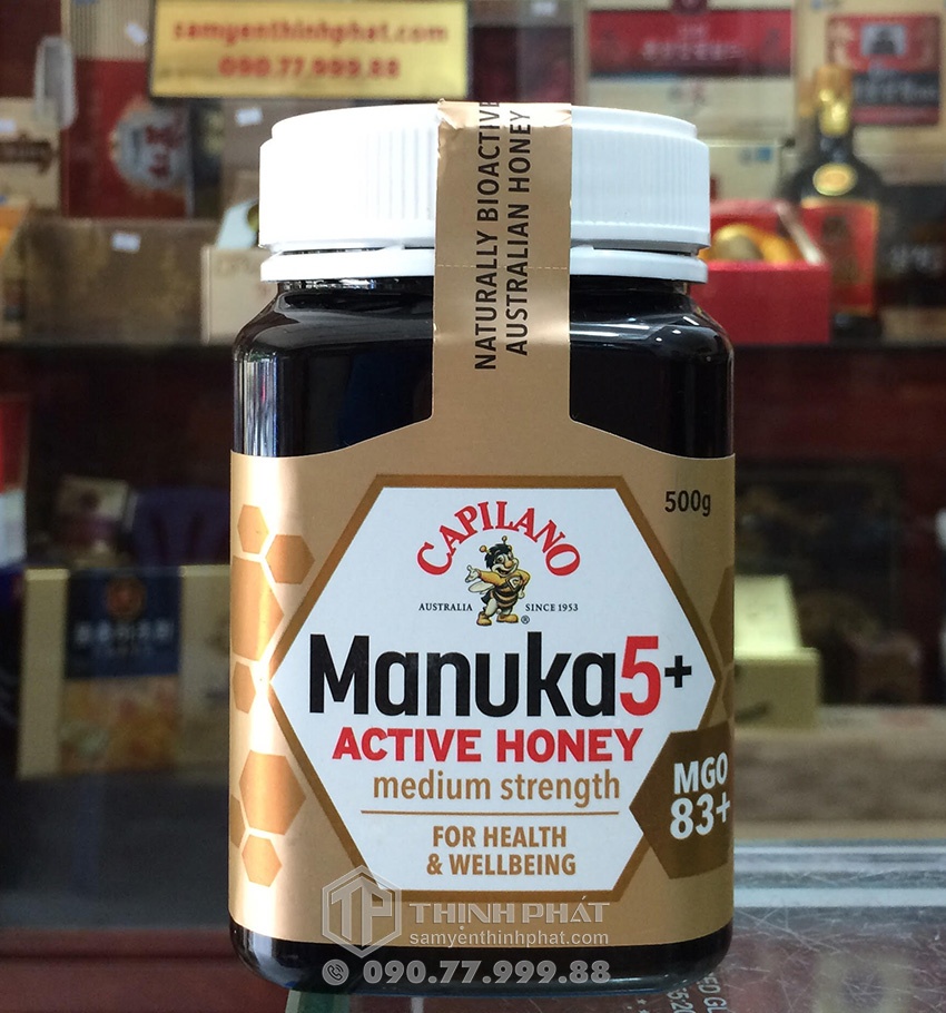 Mật ong Manuka 5+ Capilano 500g 