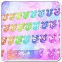 App herunterladen Colorful Glitter Minny Keyboard Theme Installieren Sie Neueste APK Downloader