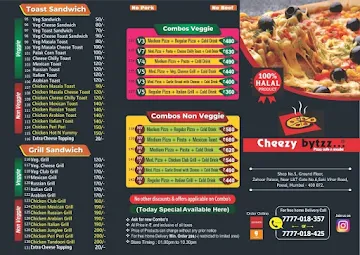 Cheezy Bytzz... menu 