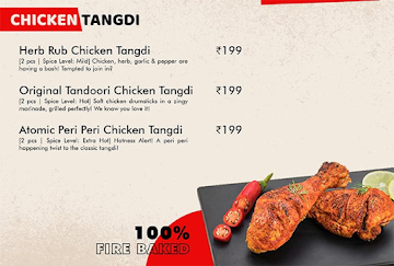 Bhatti Chicken Wings menu 