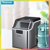 Máy Làm Đá Viên Watoor 30Kg/Ngày Tự Động Hút Nước Từ Bình - Eurooutlet