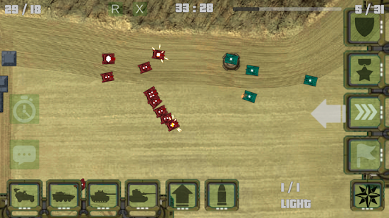 Tanks Combat Tactics Strategy screenshot