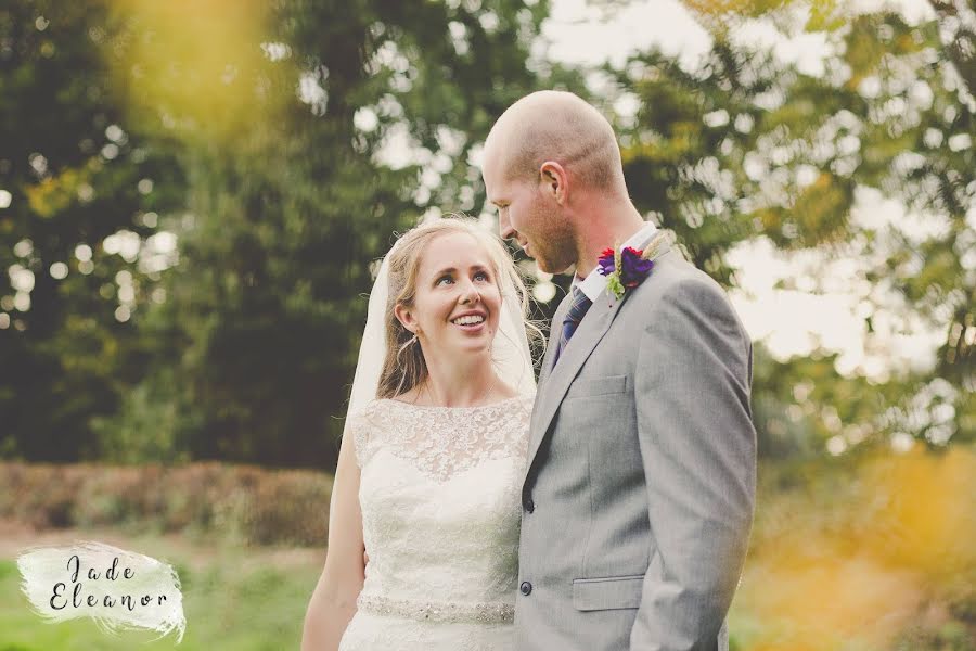 Wedding photographer Jade Eleanor (jadeeleanor). Photo of 15 June 2019