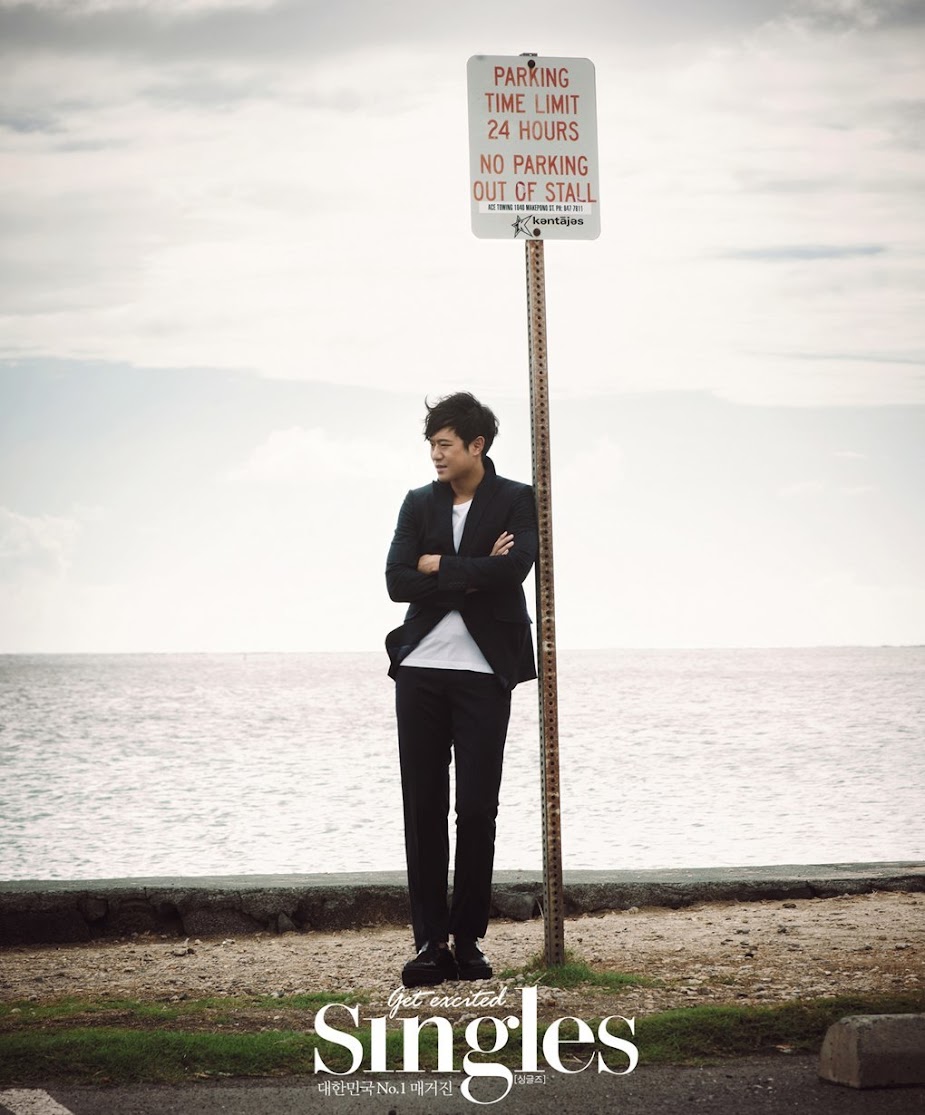 Chun Jung Myung for Singles Magazine