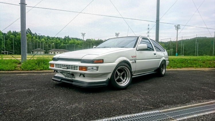 スプリンタートレノのAE86復活・King of Street C.C・梅雨明け間近・ワークスダイナモ死亡・cr22sに関するカスタム事例の投稿画像1枚目