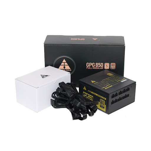 Nguồn máy tính GOLDEN FIELD GPG850 - 850W - 80 Plus Gold - Full Modular 