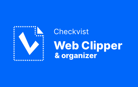 Checkvist Web Clipper small promo image