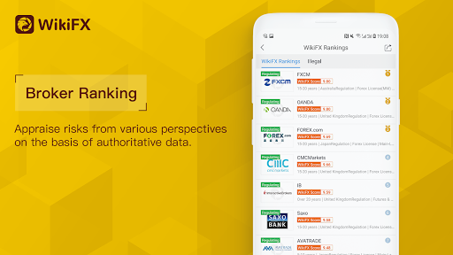 Screenshot WikiFX-Broker Regulatory APP