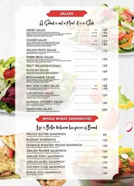 Calorifico Cafe menu 1