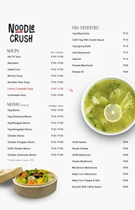 Noodle Crush menu 1