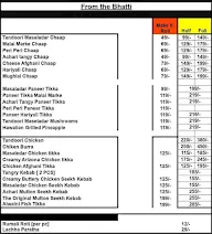 Momo Shack menu 1