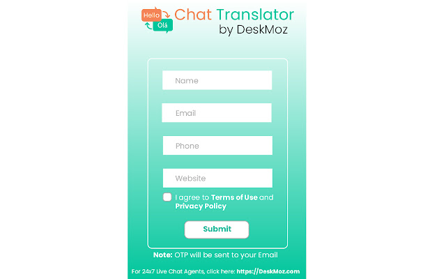 Chat Translator by DeskMoz chrome extension