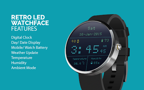 Led mobile watch sale