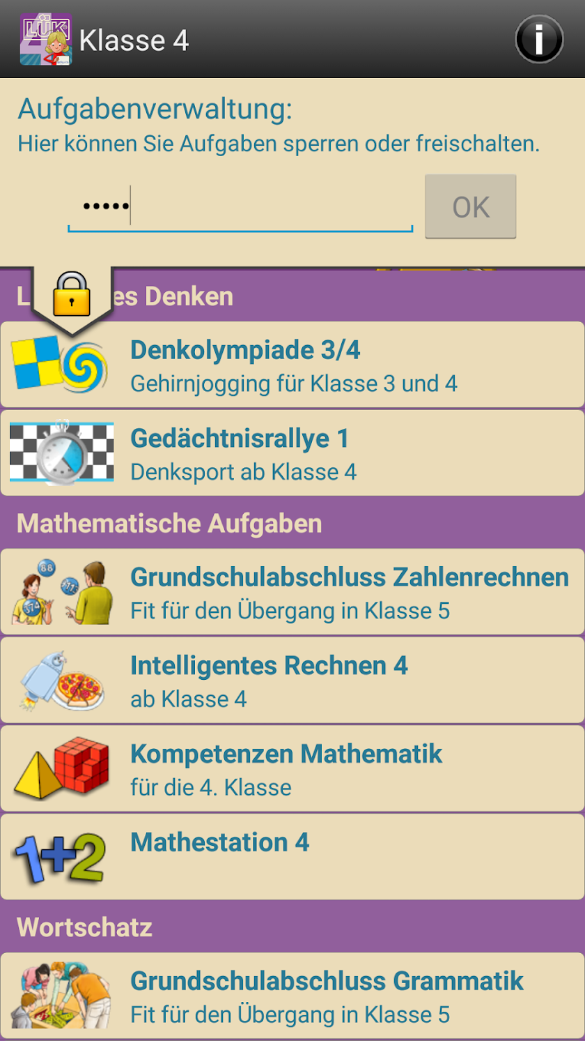LÜK Schul-App 4.Klasse Screen 2