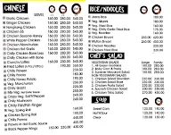 Chickenette menu 2