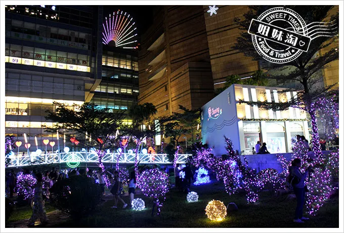 2016夢時代愛Sharing聖誕節LED造景公園3