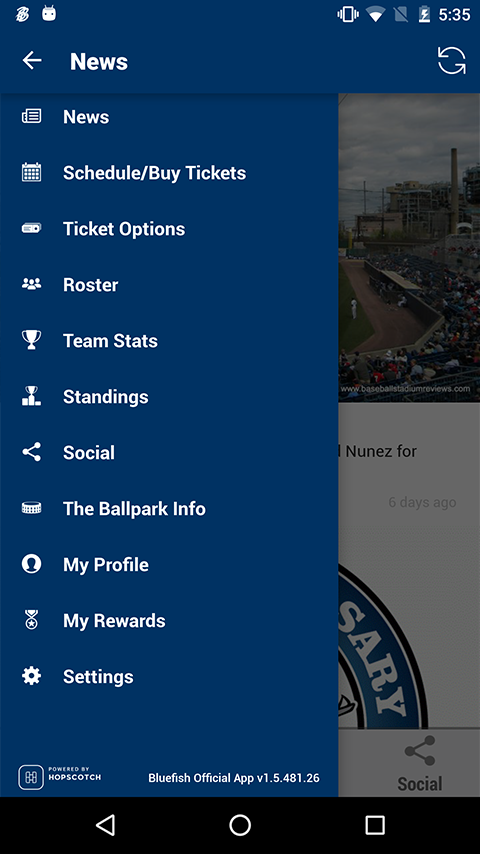 Bridgeport Bluefish Screen 2