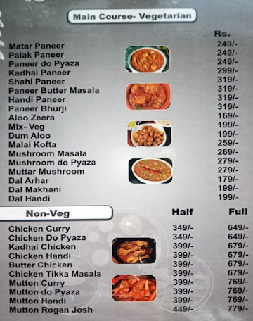 Kakis Restaurant And Catering menu 