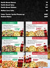 Pizza Vizza menu 1