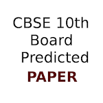 Cover Image of Download CBSE 10 Board Predicted Paper 1.0 APK