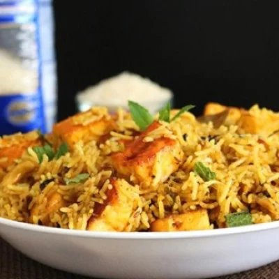 Paneer Tikka Biryani