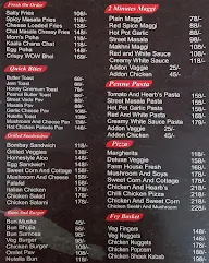 The Chaisaa menu 3