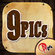 9 Pics - Pictoword Guessing game & Fun Word Trivia 1.9 Icon