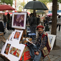 Artista a Montmartre di 