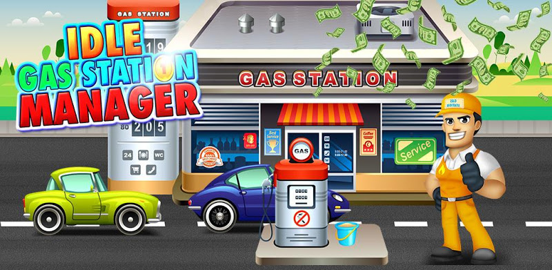 Idle Gas Station Manager: Fuel Factory Tycoon