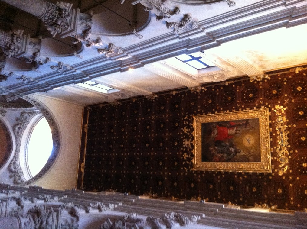 Il soffitto della Chiesa di S.Croce a Lecce di streganunzia