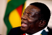 Zimbabwean President Emmerson Mnangagwa. File picture.