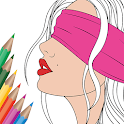 Icon Infinite Colors: Coloring Book