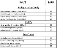 Celesty Ice Cream Parlour menu 2