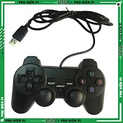 Tay Cầm Chơi Game Ps2, Ps3, Ps4 Có Dây Chế Độ Rung, Dây Kết Nối Usb Cho Pc Lairpodtop