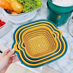 Set 3 Rổ - 3 Chậu - 3 Size