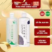 Nước Hoa Hồng Chiết Xuất Diếp Cá, Tía Tô Chinoshio Natural Skin Lotion 500Ml