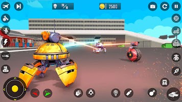 US Police Robot Shooting Games Screenshot