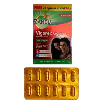 VIGOREX-GOLD ZANDU 10CAP