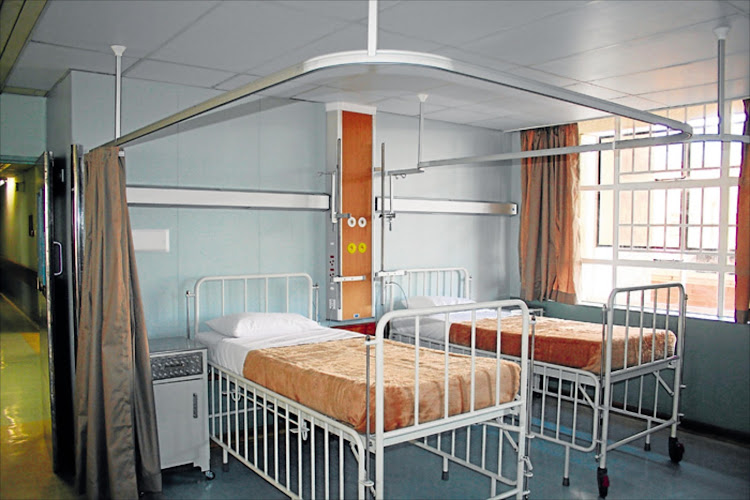 Hospital room. Photo: Eugene Coetzee