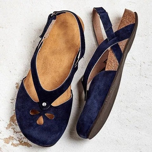 Title 5, Ladies Casual Roman Style Buckle Sandals