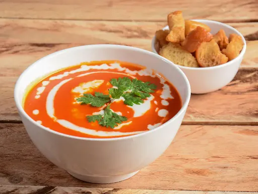 Veg Cream Of Tomato Soup