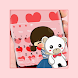 Cute Baby Teddy Girl Keyboard Theme - Androidアプリ