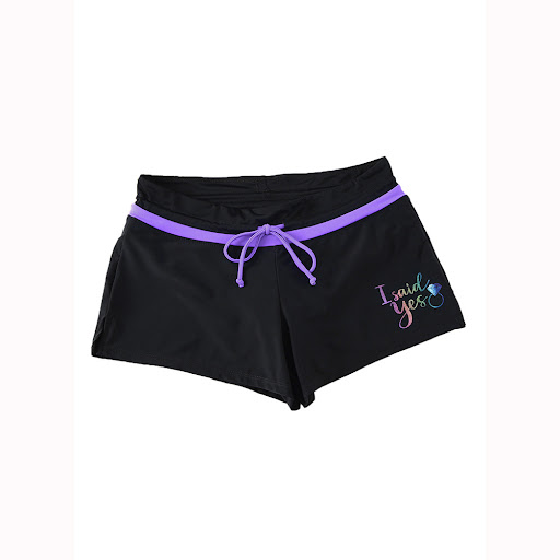 Title 15, Womens Patterned Lace-up Boxer Swimming Trunks...